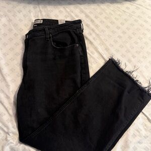 Abercrombie & Fitch Black High Rise Women Jeans